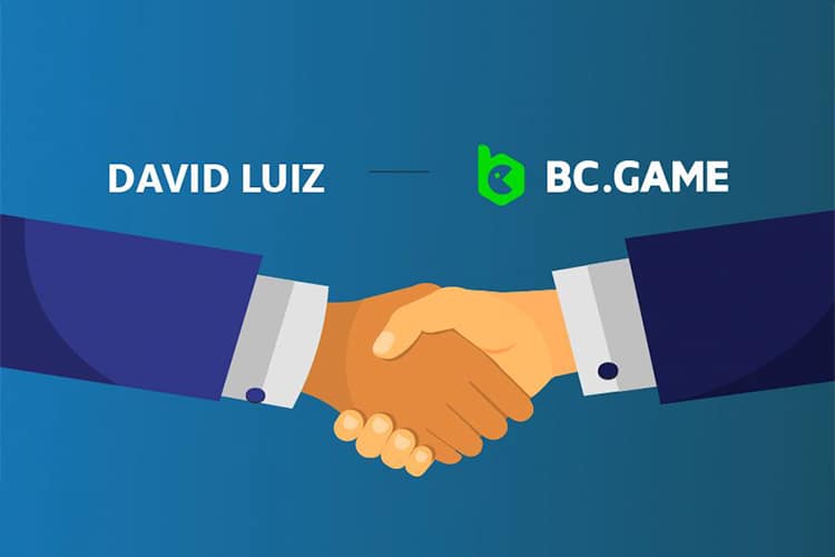 David Luiz se torna embaixador oficial da BC.GAME