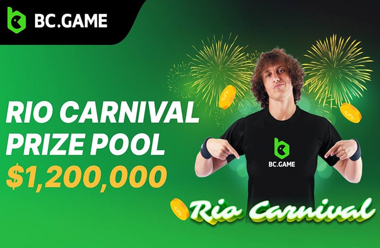 Participe do carnaval do RIO da BC.GAME para ter a chance de ganhar até US$ 1.200.000,00